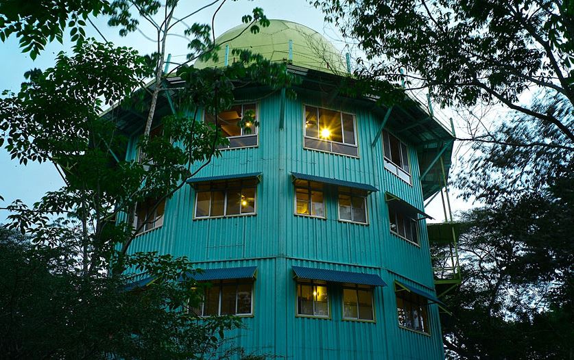 Image montrant le merveilleux hôtel Air des 4 éléments.