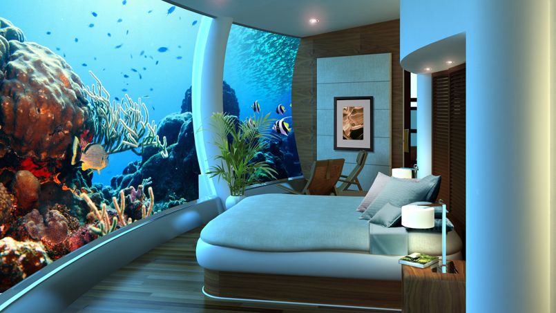 Image montrant le merveilleux hôtel Eau des 4 éléments.